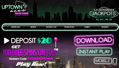 uptown aces 100 no deposit|UpTown Aces Casino $100 Free Chip .